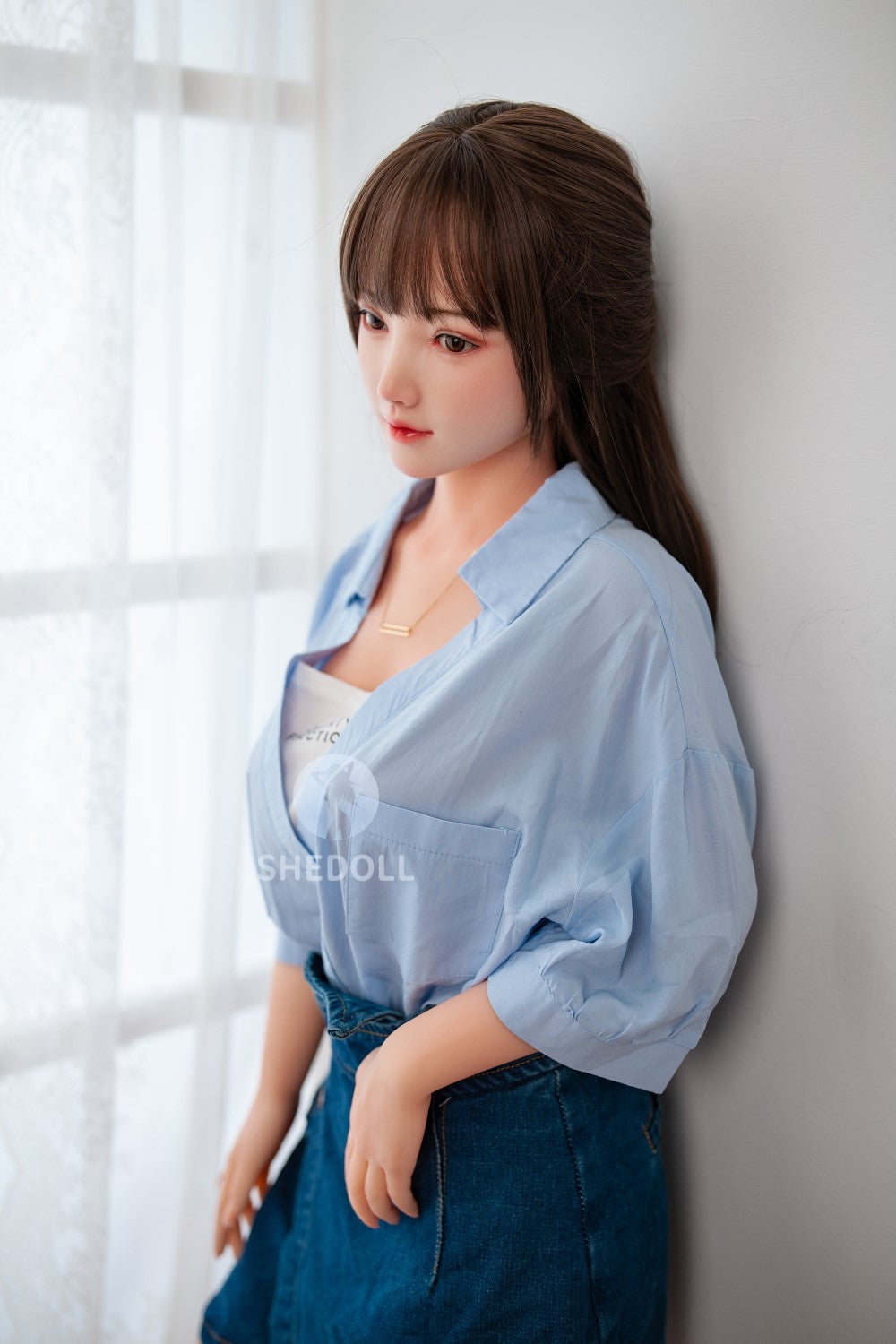 Sunny Sex doll (SHEDOLL 148cm D-cup #SH002 TPE+silicone)