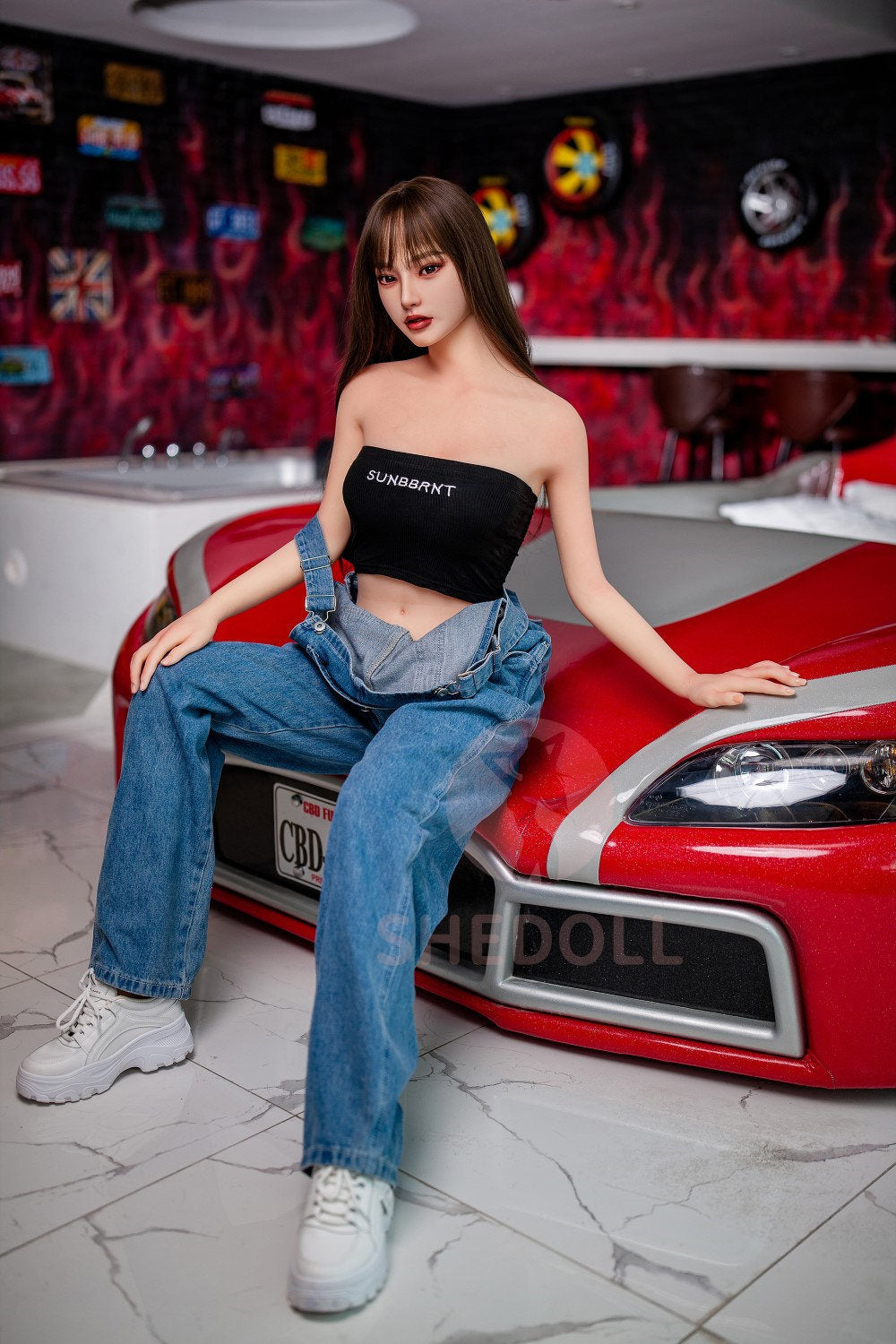 Beryl bambola del sesso (SHEDOLL Coppa C da 158 cm #SH004 TPE+silicone)