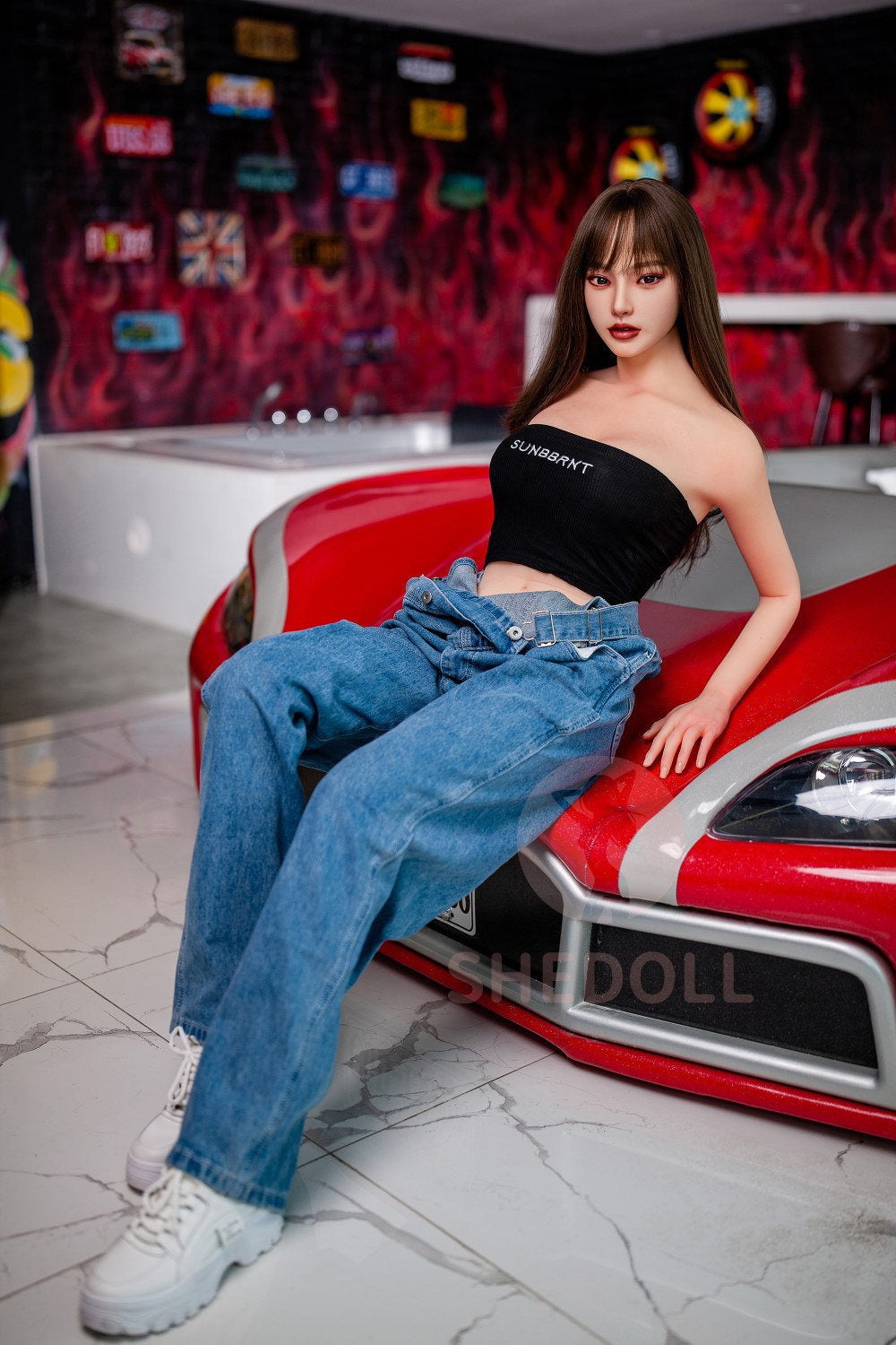 Beryl bambola del sesso (SHEDOLL Coppa C da 158 cm #SH004 TPE+silicone)
