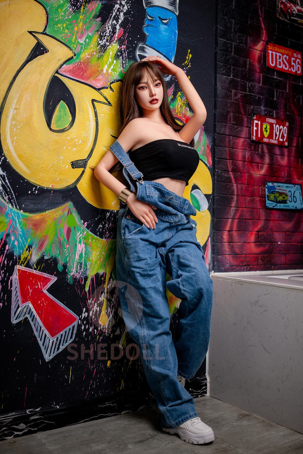 Beryl bambola del sesso (SHEDOLL Coppa C da 158 cm #SH004 TPE+silicone)