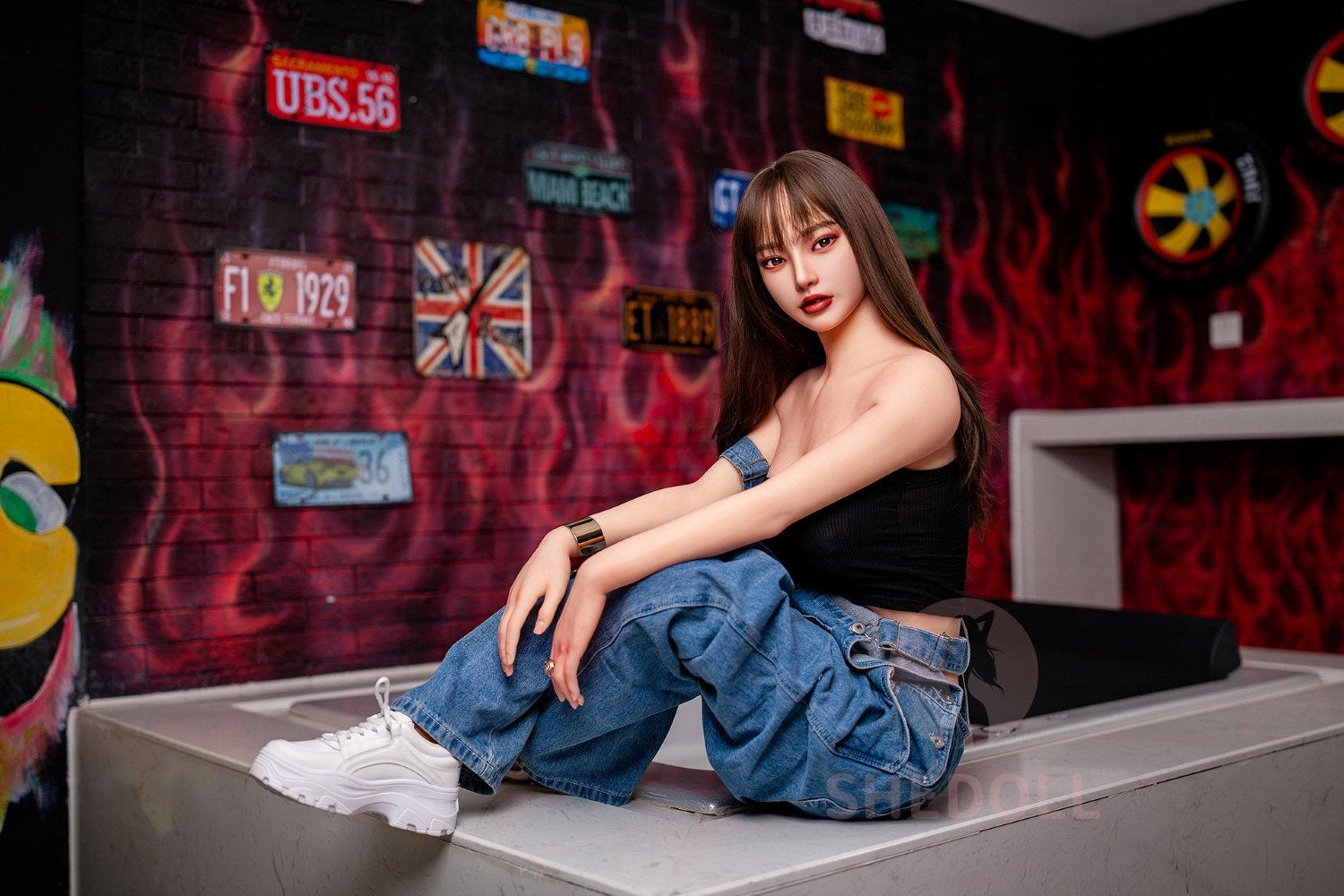 Beryl bambola del sesso (SHEDOLL Coppa C da 158 cm #SH004 TPE+silicone)