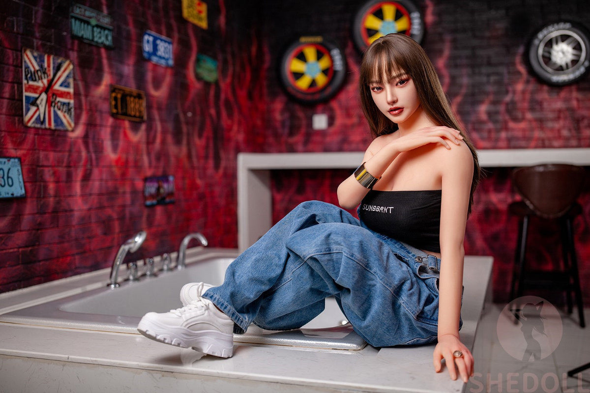 Beryl bambola del sesso (SHEDOLL Coppa C da 158 cm #SH004 TPE+silicone)