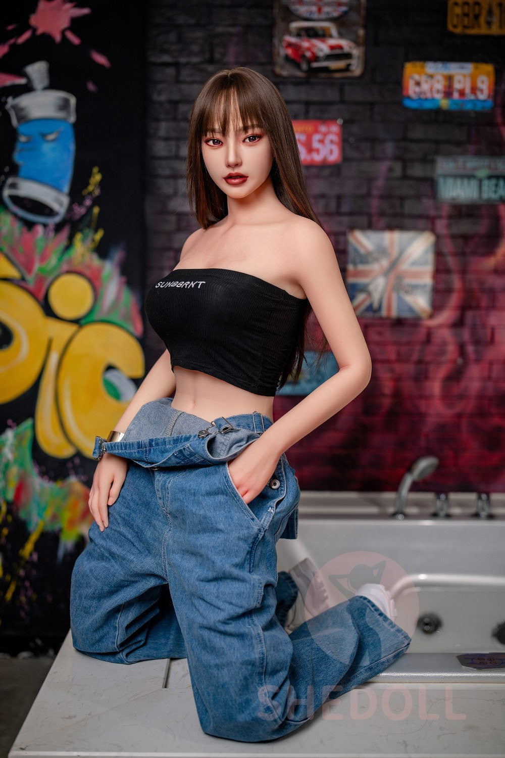 Beryl bambola del sesso (SHEDOLL Coppa C da 158 cm #SH004 TPE+silicone)