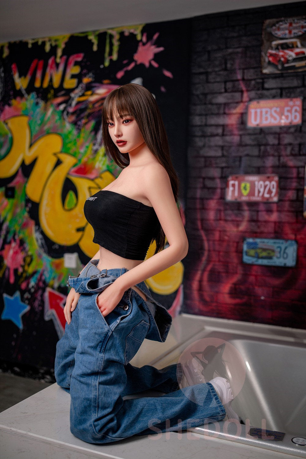 Beryl bambola del sesso (SHEDOLL Coppa C da 158 cm #SH004 TPE+silicone)