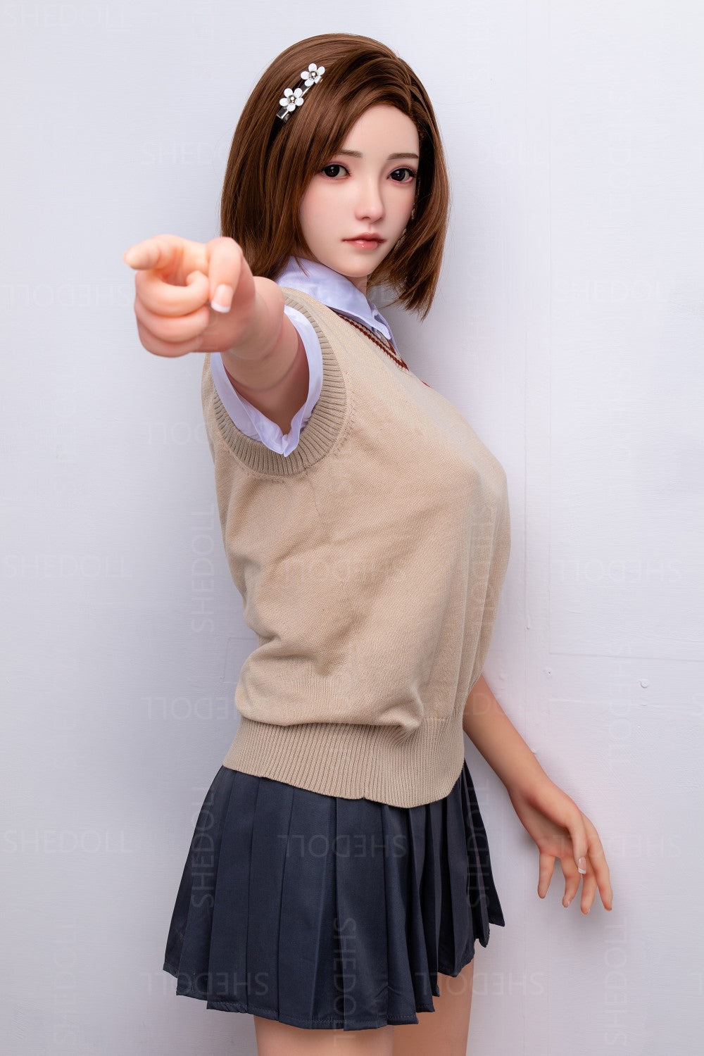 Bambola del sesso rosa (SHEDOLL Coppa C da 158 cm #SH022 TPE+silicone)