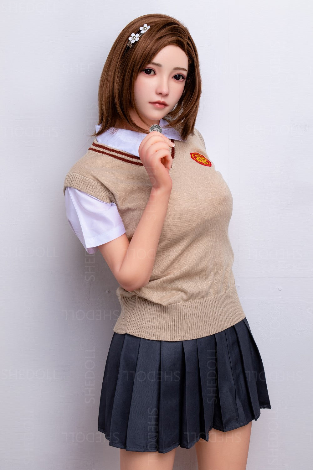 Bambola del sesso rosa (SHEDOLL Coppa C da 158 cm #SH022 TPE+silicone)