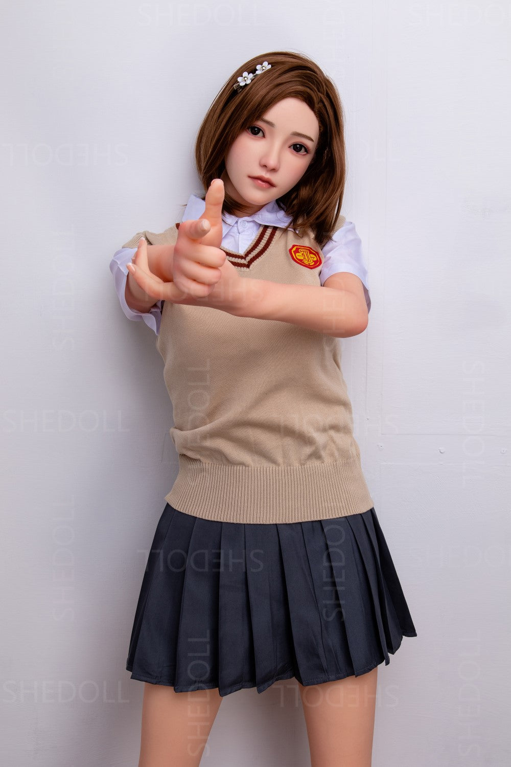 Bambola del sesso rosa (SHEDOLL Coppa C da 158 cm #SH022 TPE+silicone)