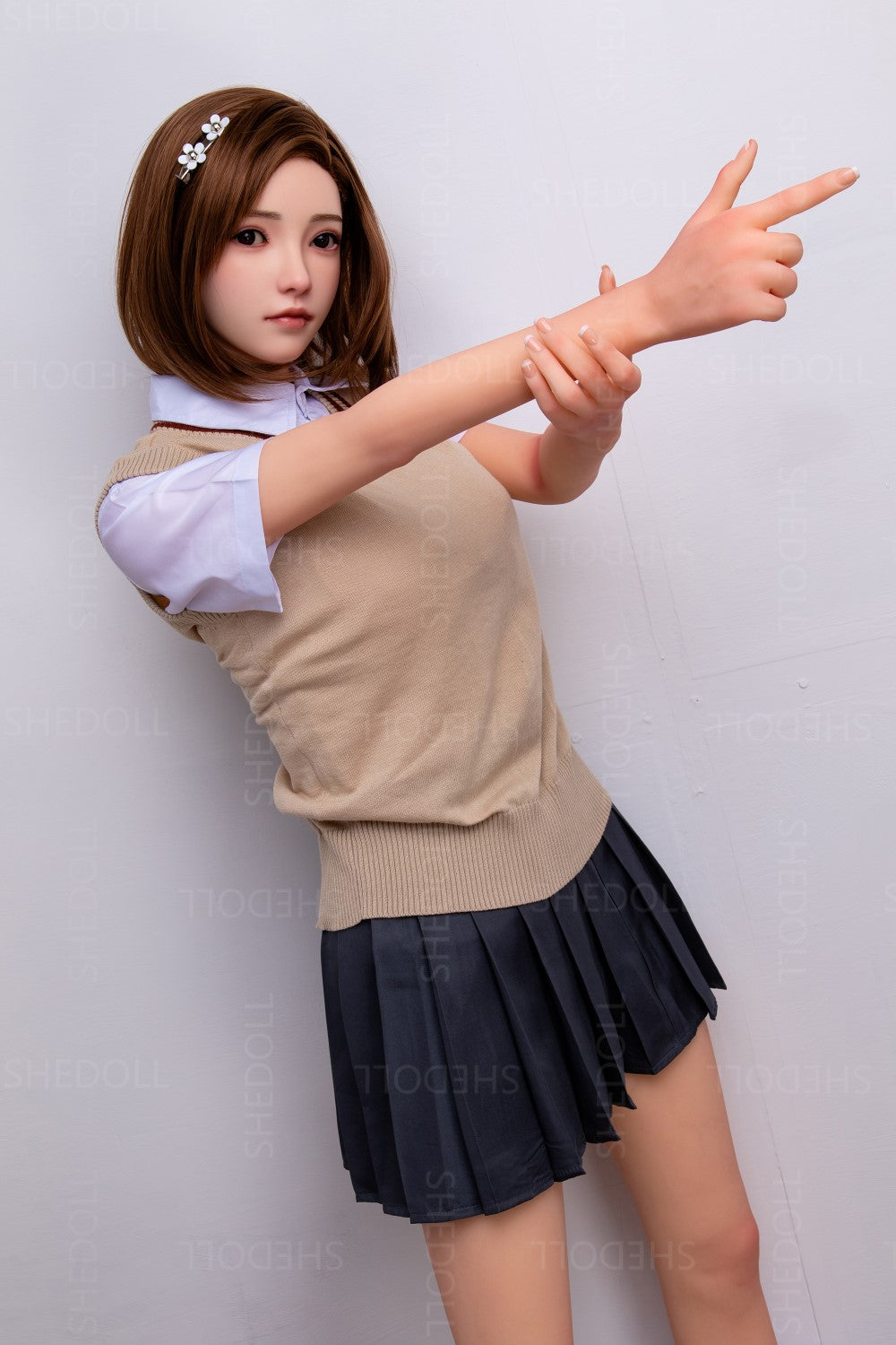 Bambola del sesso rosa (SHEDOLL Coppa C da 158 cm #SH022 TPE+silicone)