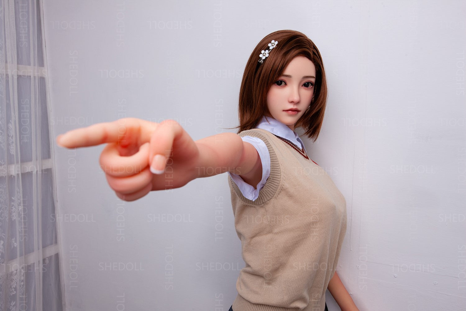 Bambola del sesso rosa (SHEDOLL Coppa C da 158 cm #SH022 TPE+silicone)