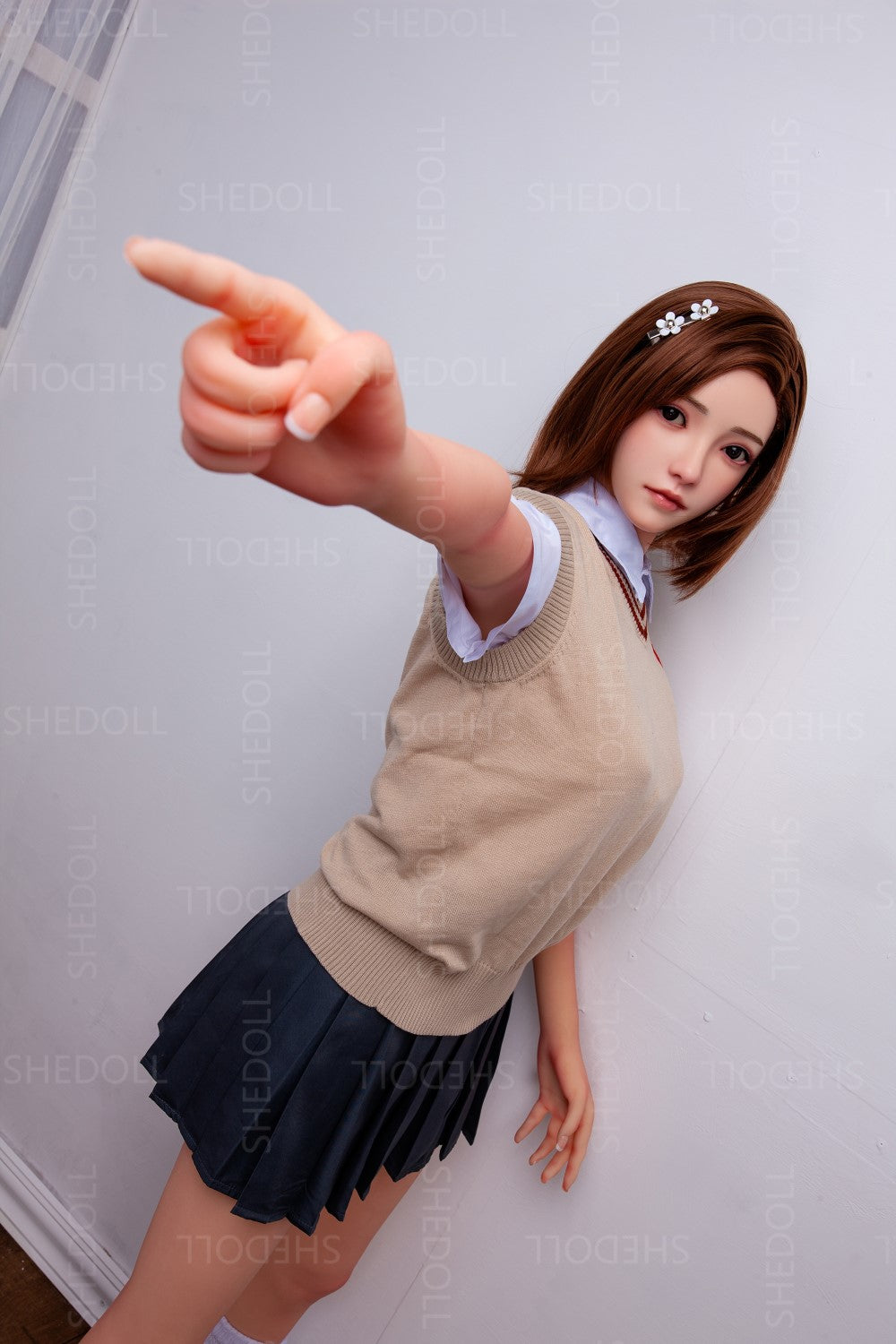 Bambola del sesso rosa (SHEDOLL Coppa C da 158 cm #SH022 TPE+silicone)