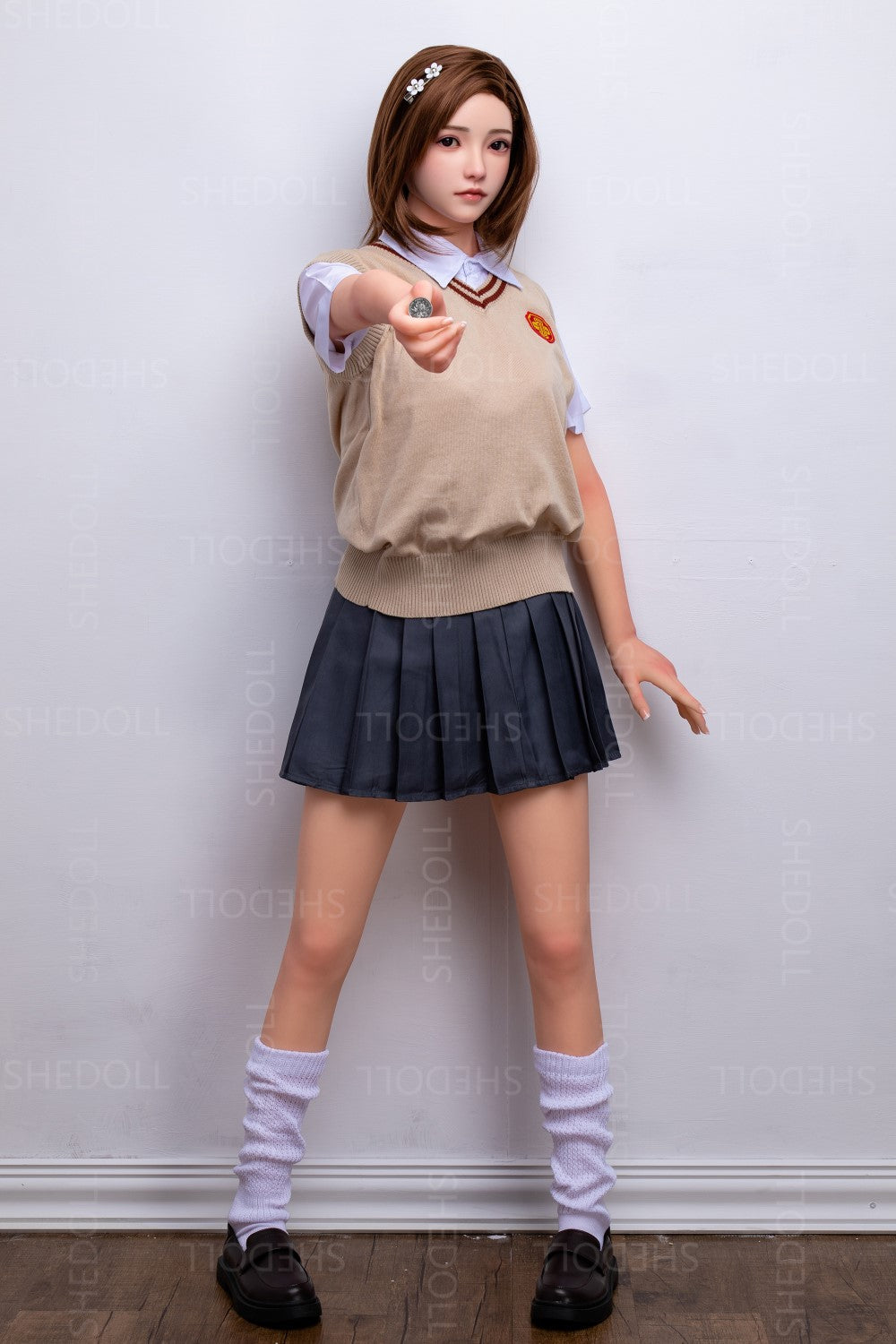 Bambola del sesso rosa (SHEDOLL Coppa C da 158 cm #SH022 TPE+silicone)