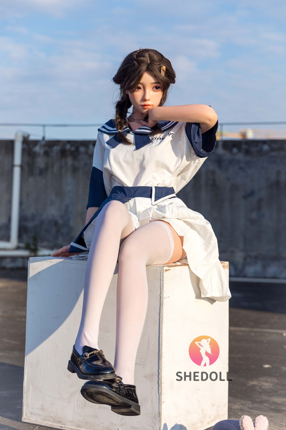 Roy bambola del sesso (SHEDOLL Coppa D da 148 cm #SH046 2.0 in silicone)