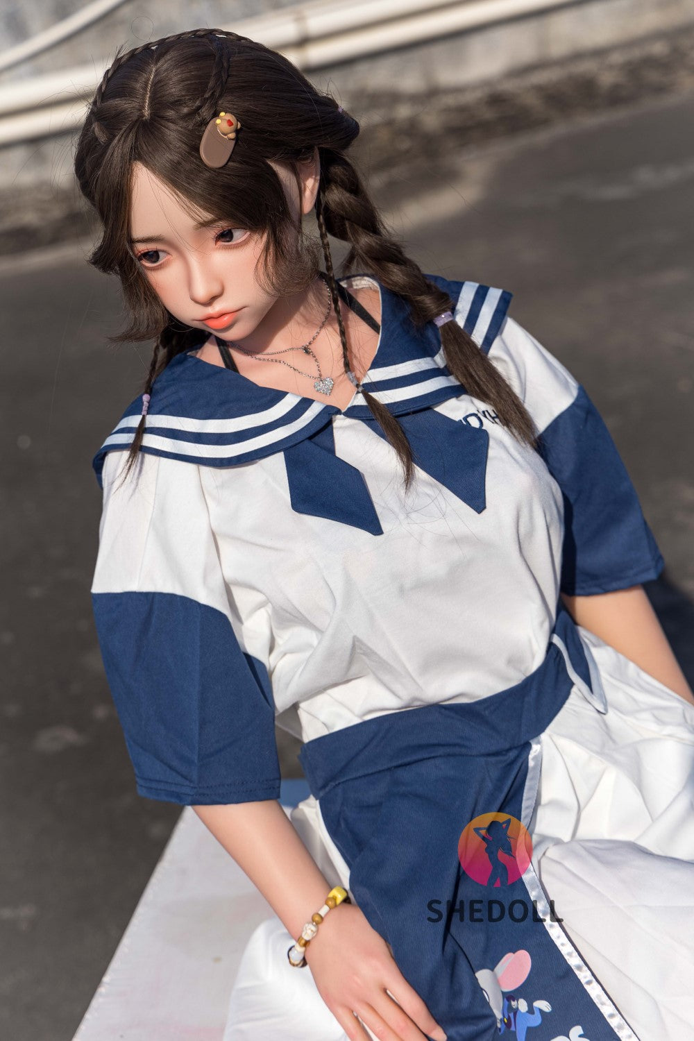 Roy bambola del sesso (SHEDOLL Coppa D da 148 cm #SH046 2.0 in silicone)