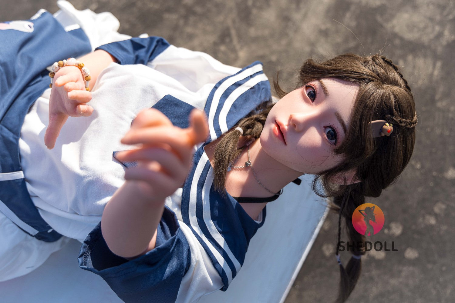 Roy bambola del sesso (SHEDOLL Coppa D da 148 cm #SH046 2.0 in silicone)