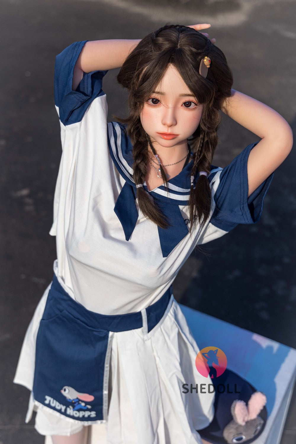 Roy bambola del sesso (SHEDOLL Coppa D da 148 cm #SH046 2.0 in silicone)