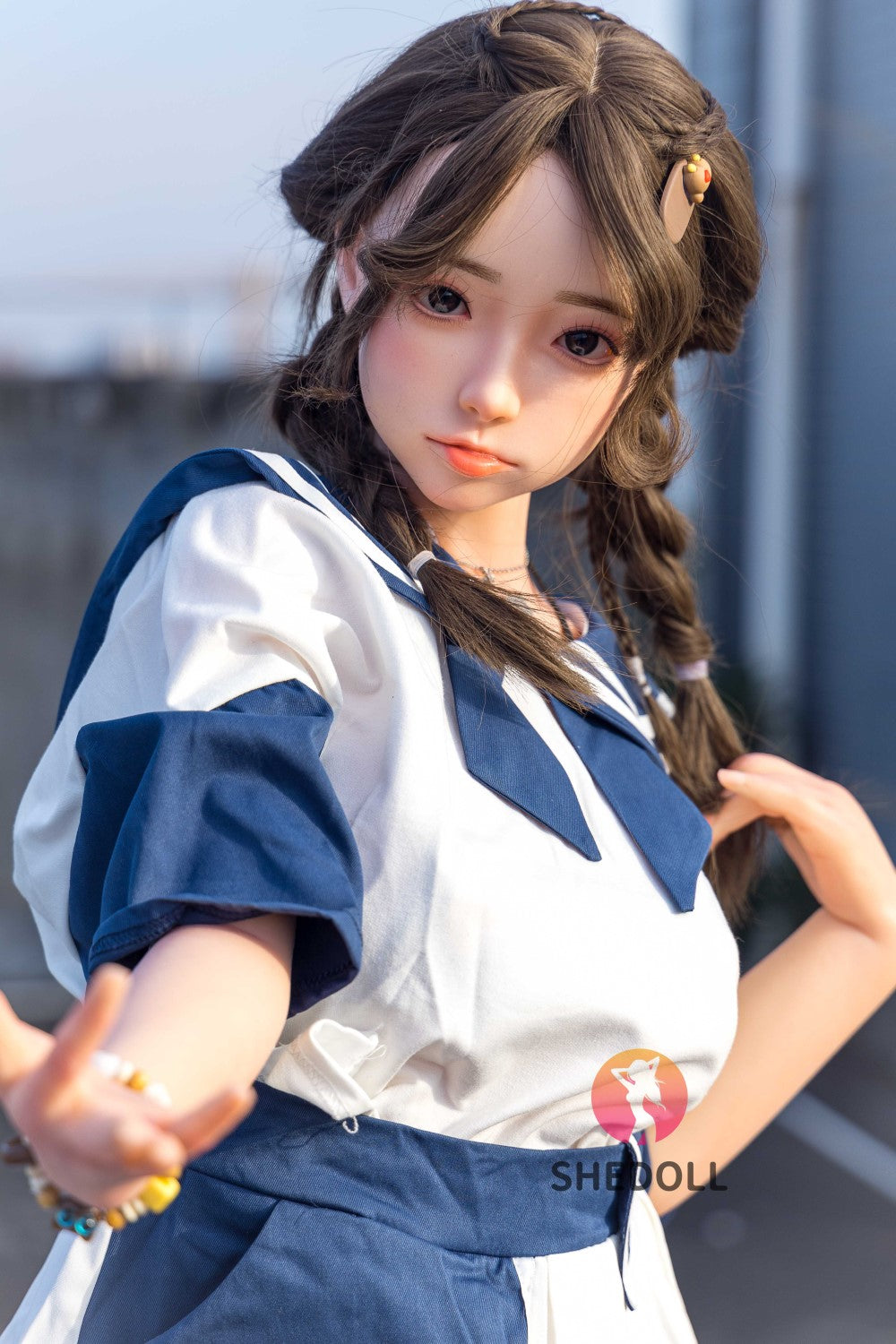 Roy bambola del sesso (SHEDOLL Coppa D da 148 cm #SH046 2.0 in silicone)