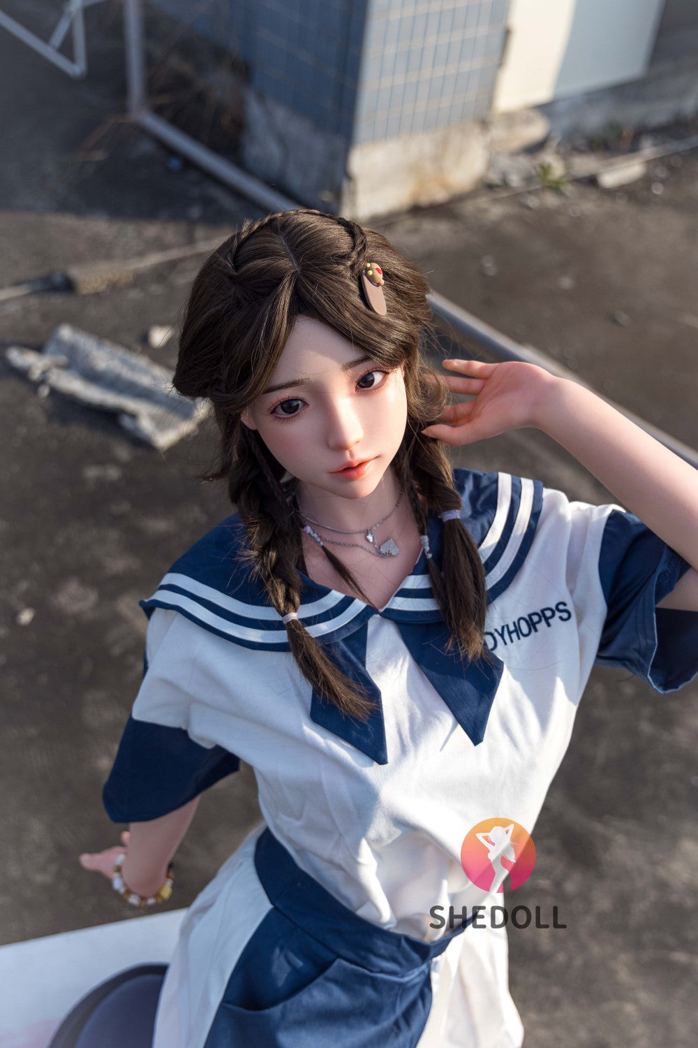 Roy bambola del sesso (SHEDOLL Coppa D da 148 cm #SH046 2.0 in silicone)