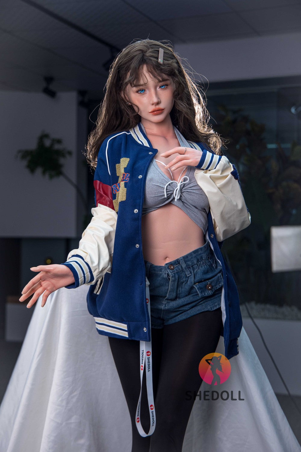 Tasha bambola del sesso (SHEDOLL Coppa E da 165 cm #SH052 in silicone)