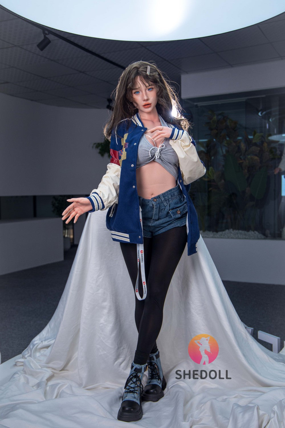 Tasha bambola del sesso (SHEDOLL Coppa E da 165 cm #SH052 in silicone)