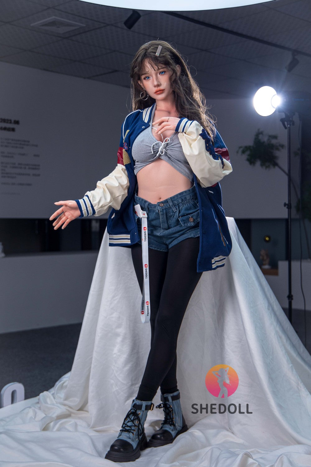 Tasha bambola del sesso (SHEDOLL Coppa E da 165 cm #SH052 in silicone)