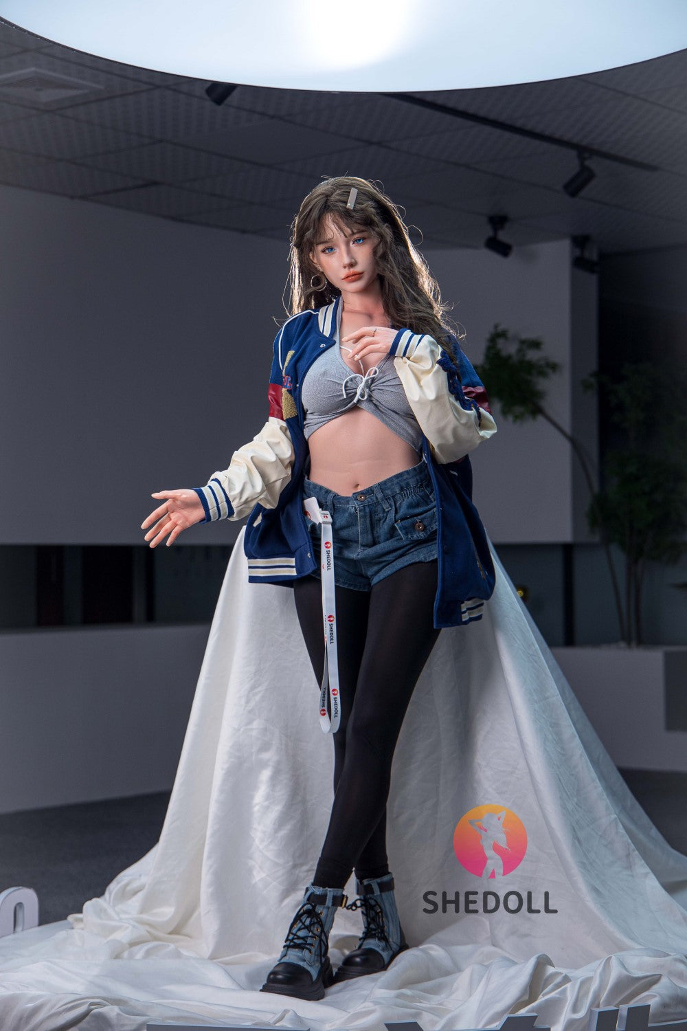 Tasha bambola del sesso (SHEDOLL Coppa E da 165 cm #SH052 in silicone)