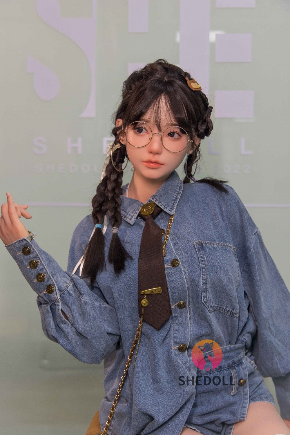 Zara bambola del sesso (SHEDOLL Coppa C da 158 cm #SH053 2.0 in silicone)