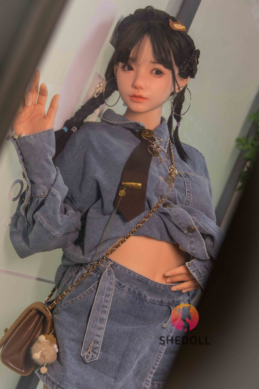 Zara bambola del sesso (SHEDOLL Coppa C da 158 cm #SH053 2.0 in silicone)