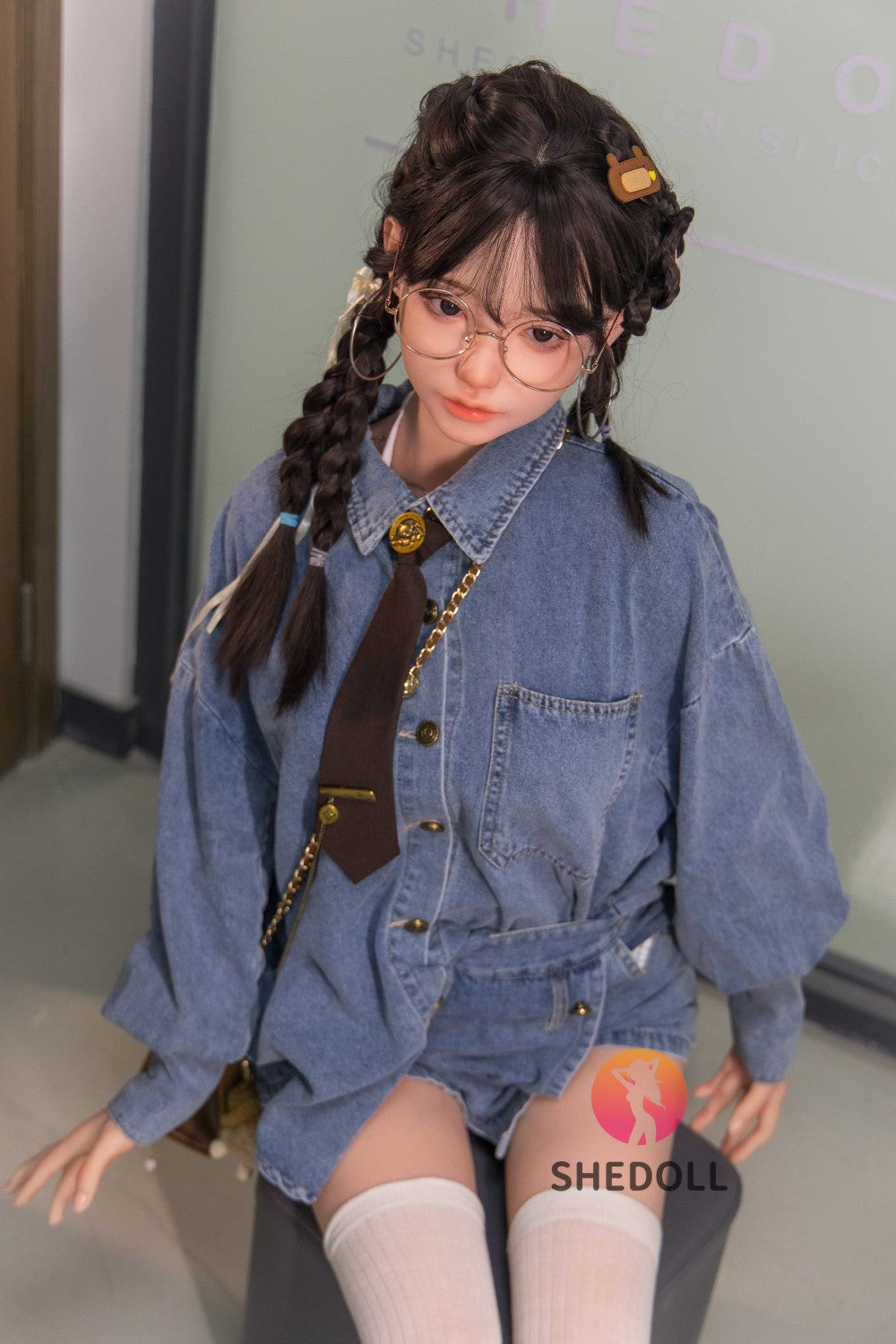 Zara bambola del sesso (SHEDOLL Coppa C da 158 cm #SH053 2.0 in silicone)