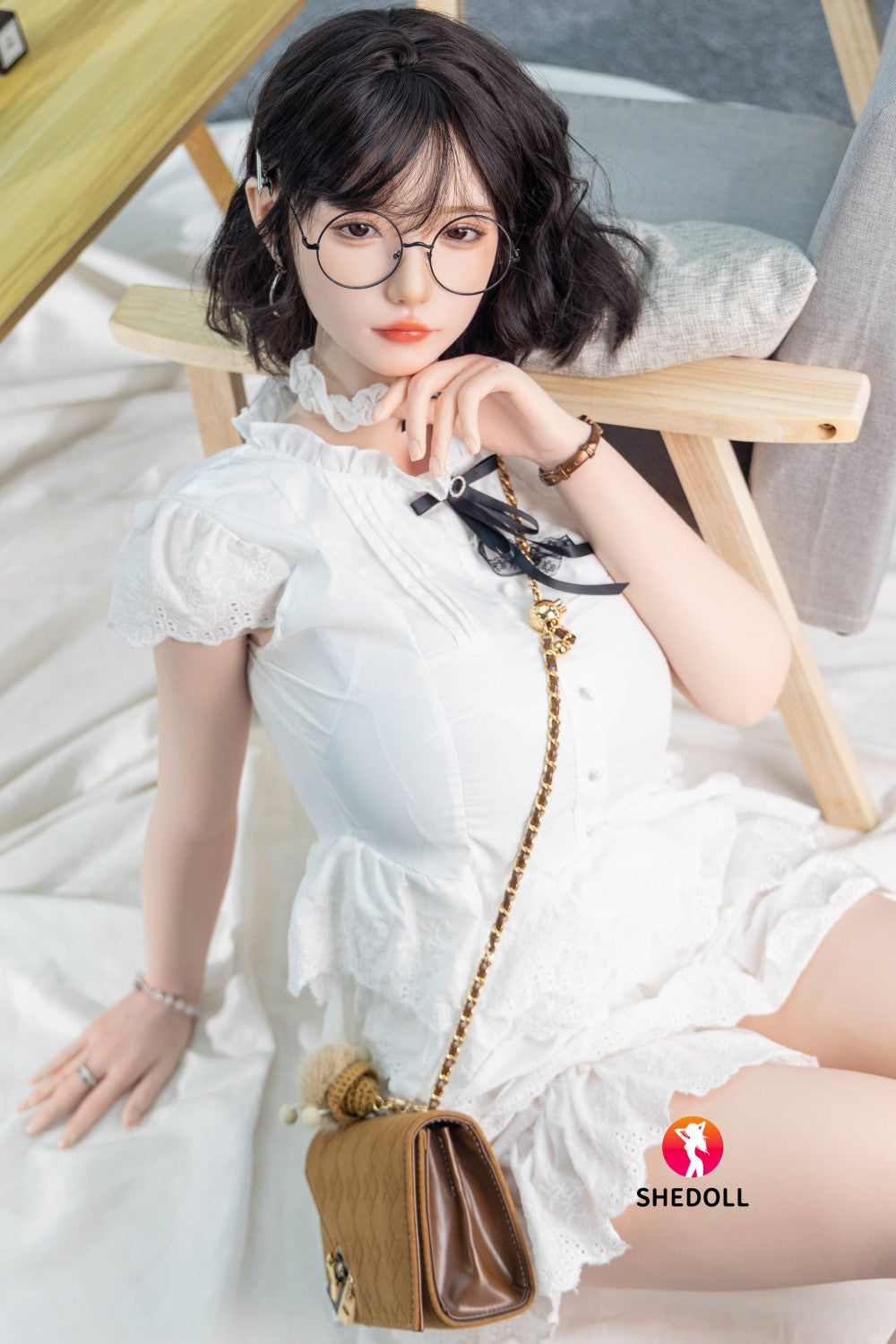 Achu bambola del sesso (SHEDOLL Coppa E da 165 cm #SH058 2.0 in silicone)