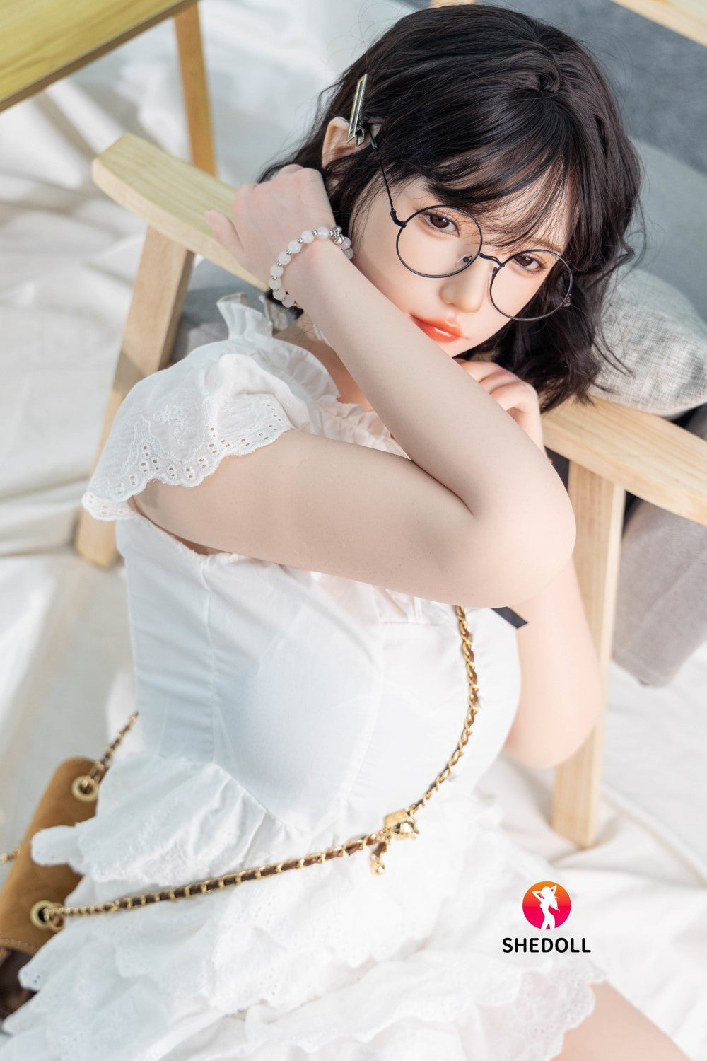 Achu bambola del sesso (SHEDOLL Coppa E da 165 cm #SH058 2.0 in silicone)