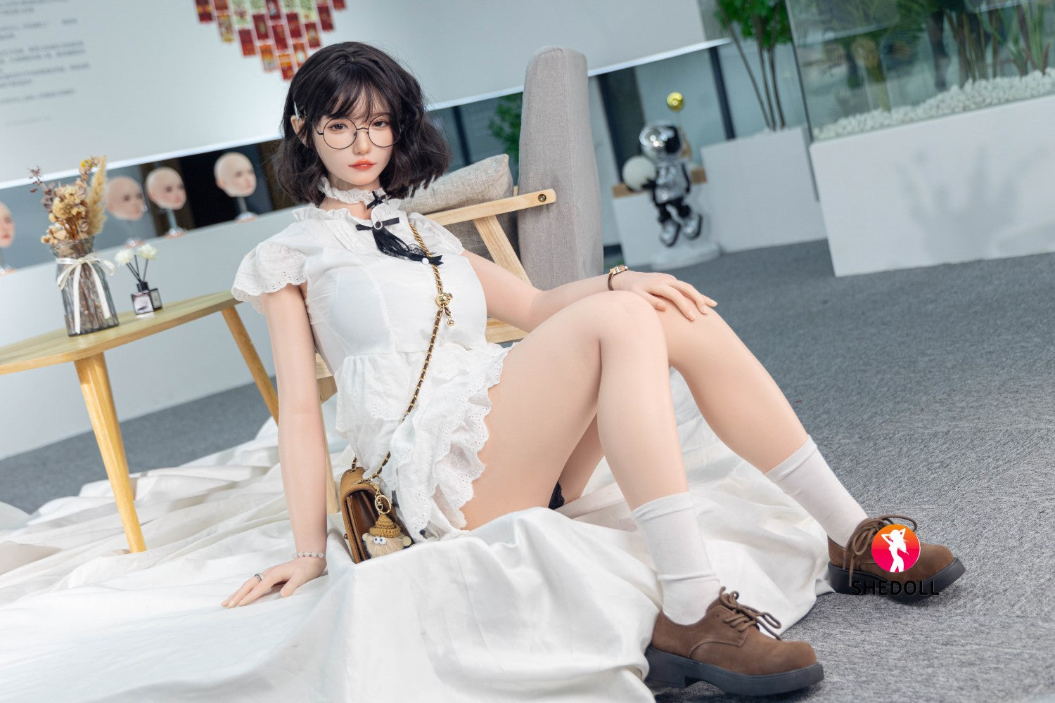 Achu bambola del sesso (SHEDOLL Coppa E da 165 cm #SH058 2.0 in silicone)