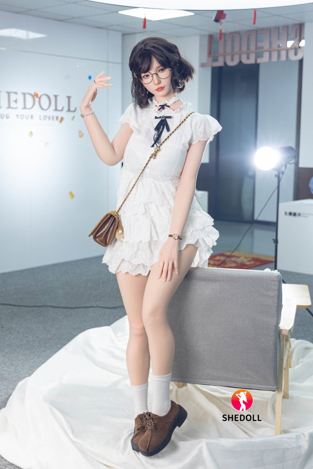 Achu bambola del sesso (SHEDOLL Coppa E da 165 cm #SH058 2.0 in silicone)
