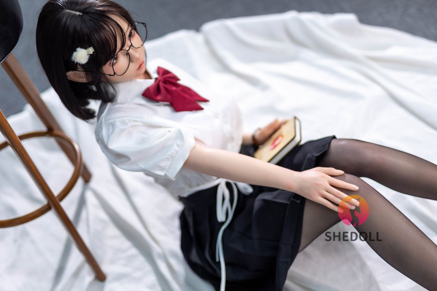 Sandy bambola del sesso (SHEDOLL Coppa D da 148 cm #SH061 2.0 in silicone)