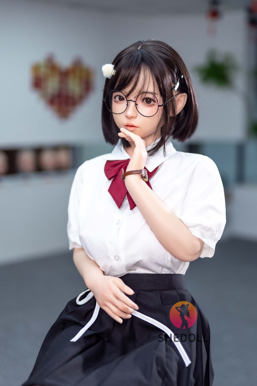 Sandy bambola del sesso (SHEDOLL Coppa D da 148 cm #SH061 2.0 in silicone)