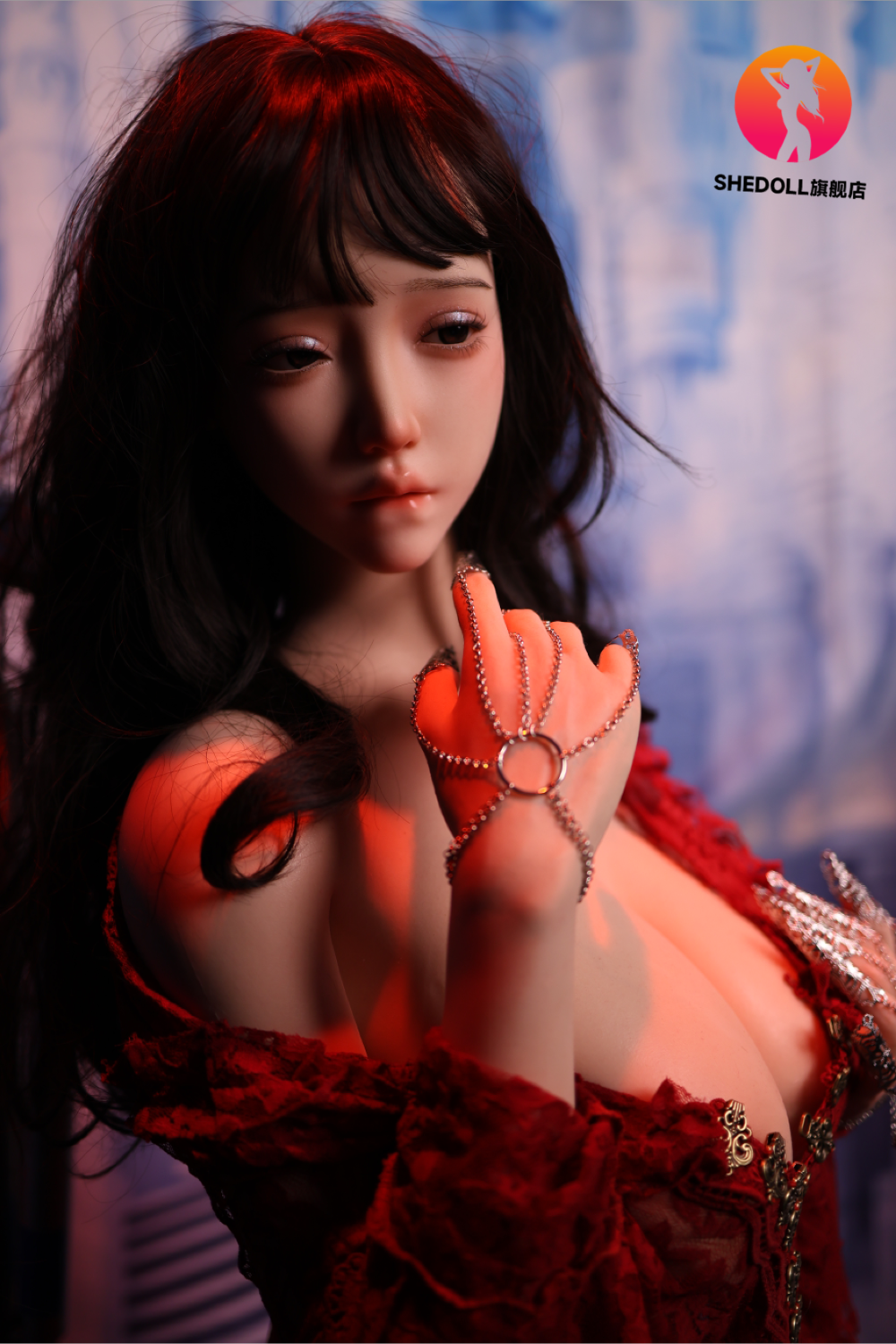 Chole bambola del sesso (SHEDOLL Coppa H da 163 cm #SH071 in silicone)