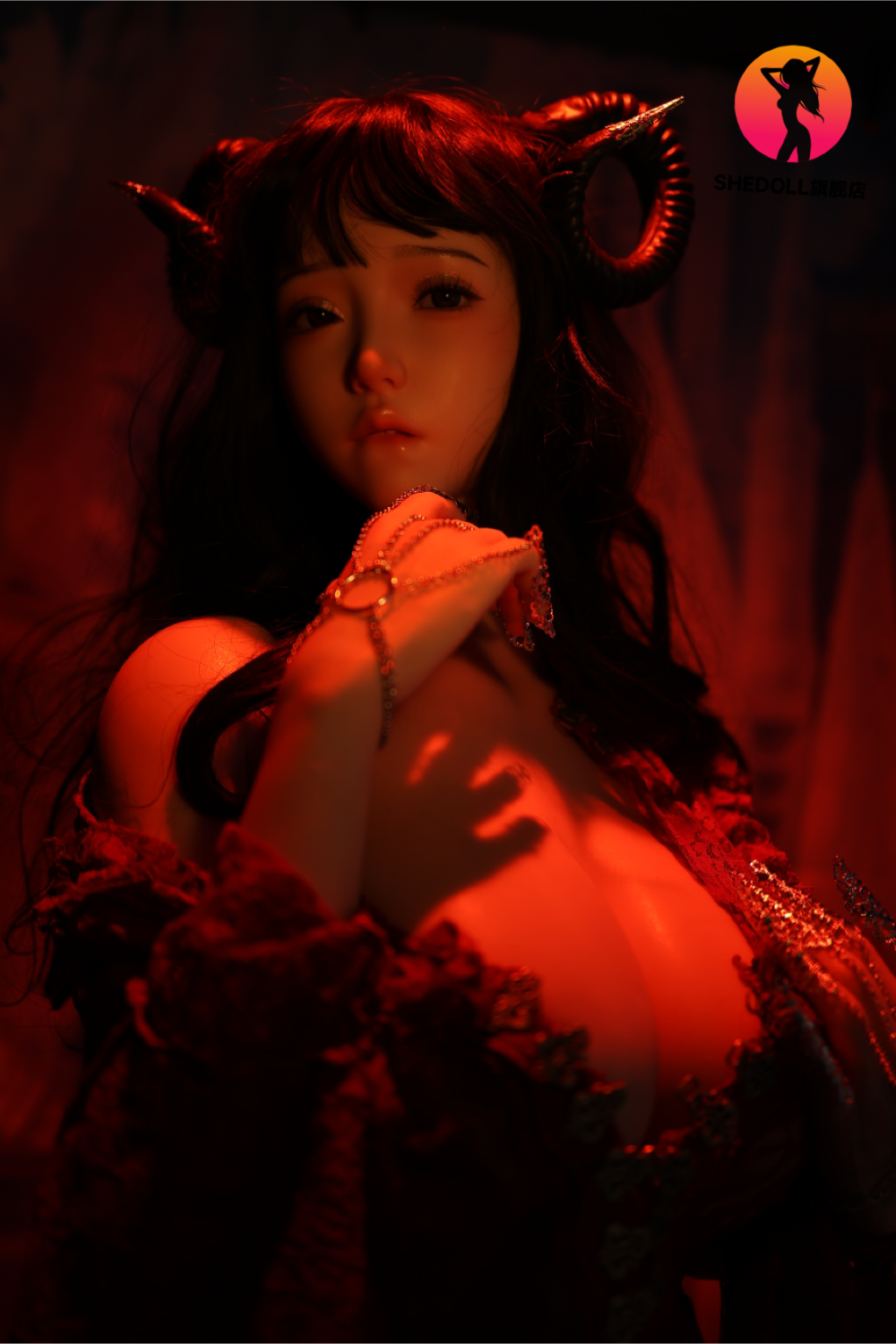 Chole bambola del sesso (SHEDOLL Coppa H da 163 cm #SH071 in silicone)