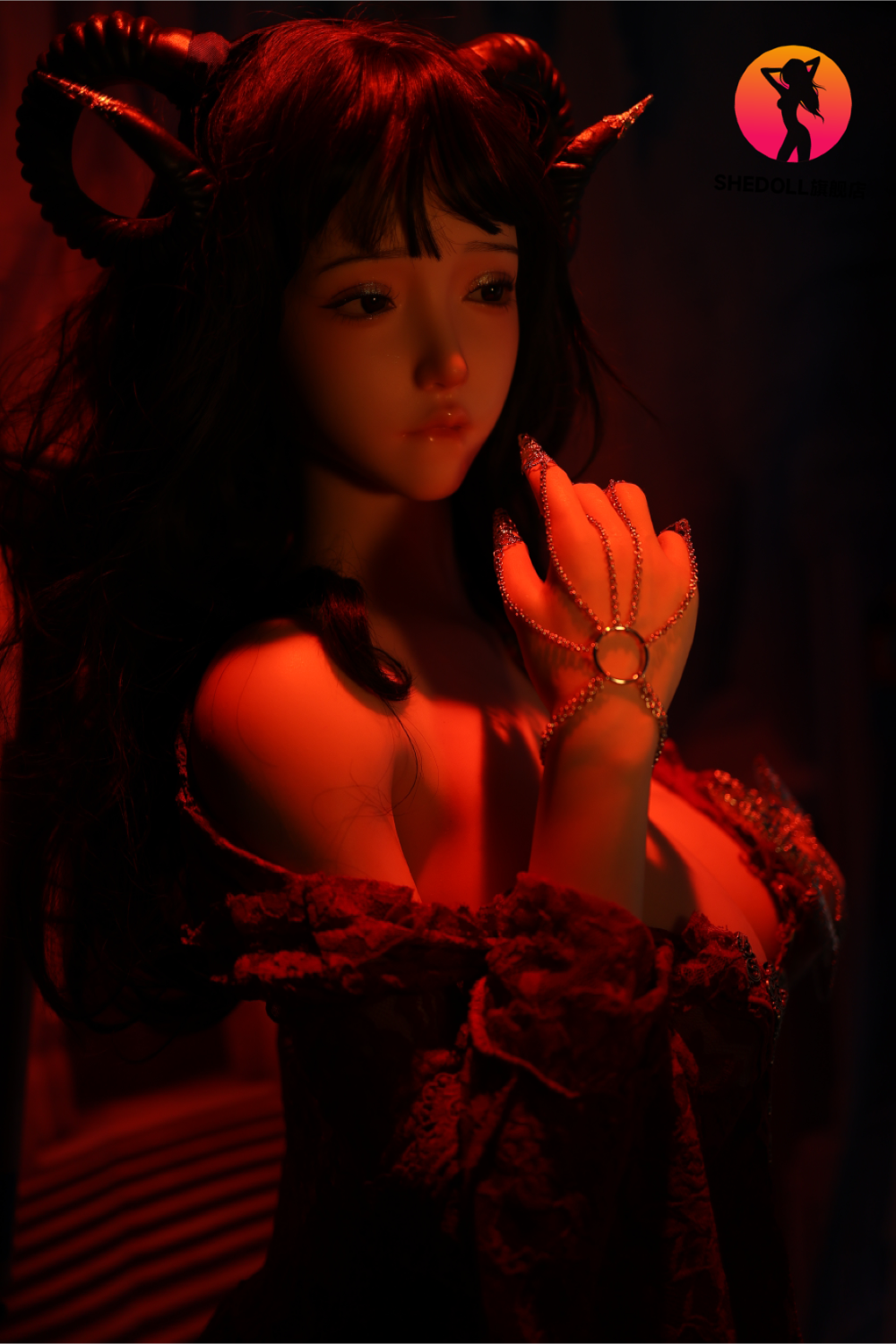 Chole bambola del sesso (SHEDOLL Coppa H da 163 cm #SH071 in silicone)