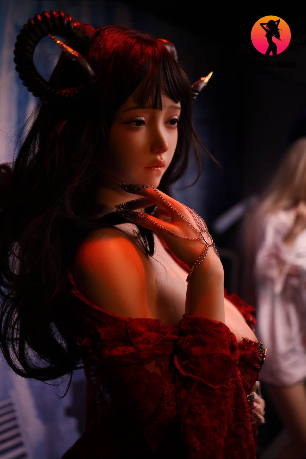 Chole bambola del sesso (SHEDOLL Coppa H da 163 cm #SH071 in silicone)