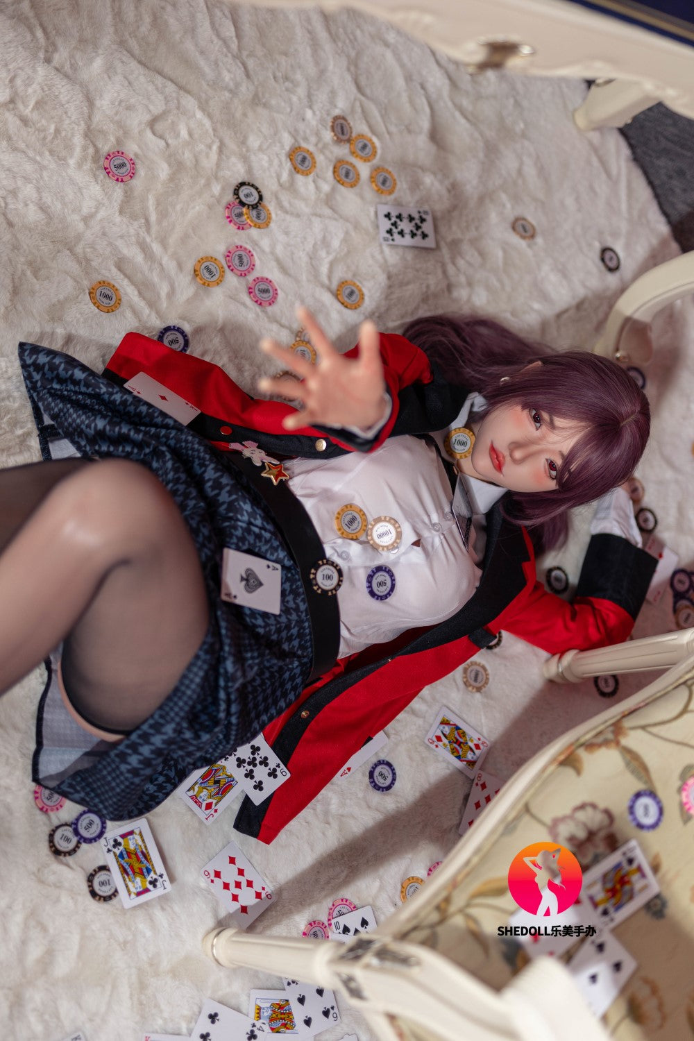 Charlene bambola del sesso (SHEDOLL Coppa C da 158 cm #SH083 2.0 in silicone)