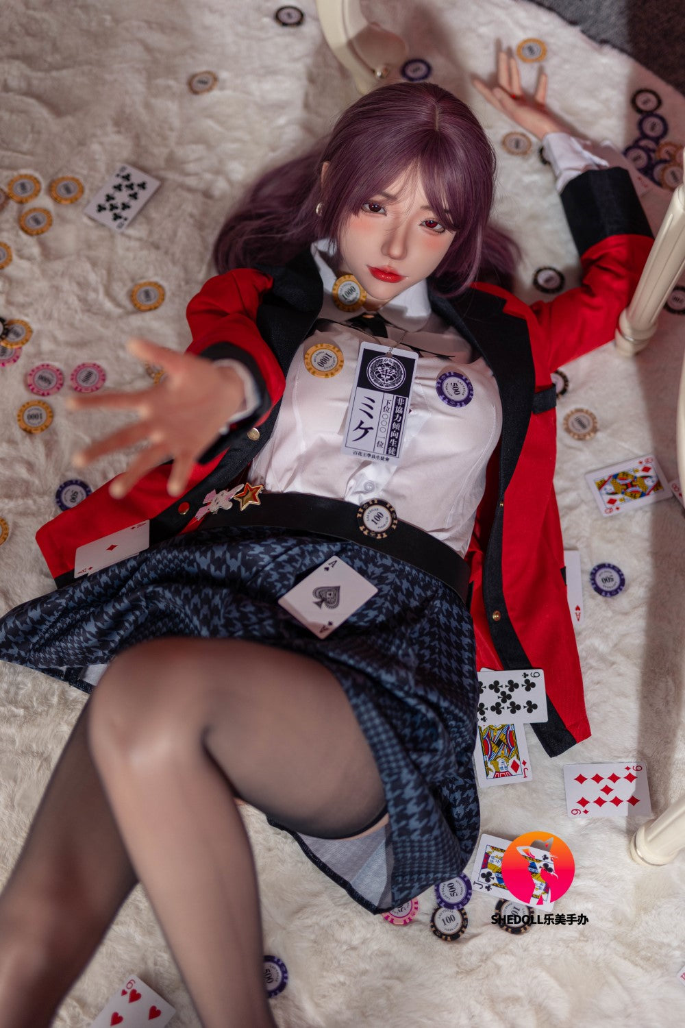 Charlene bambola del sesso (SHEDOLL Coppa C da 158 cm #SH083 2.0 in silicone)