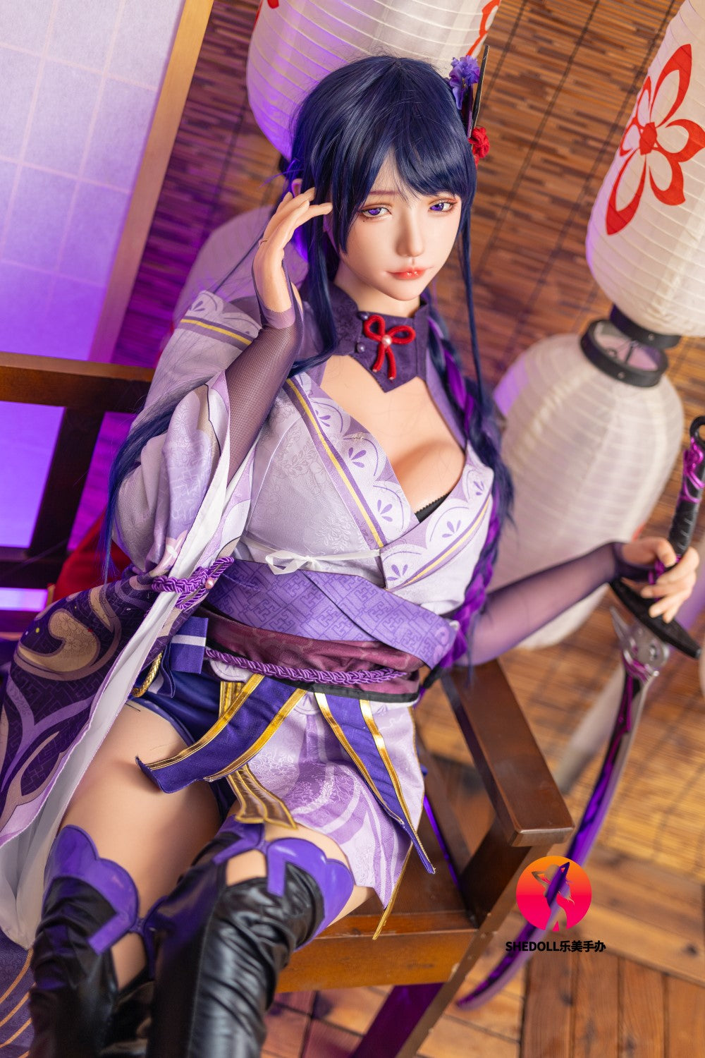 Charlene bambola del sesso (SHEDOLL Coppa E da 165 cm #SH085 2.0 in silicone)