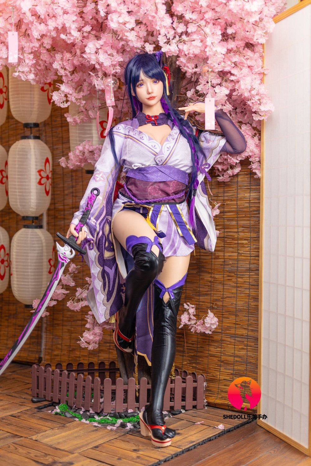 Charlene bambola del sesso (SHEDOLL Coppa E da 165 cm #SH085 2.0 in silicone)