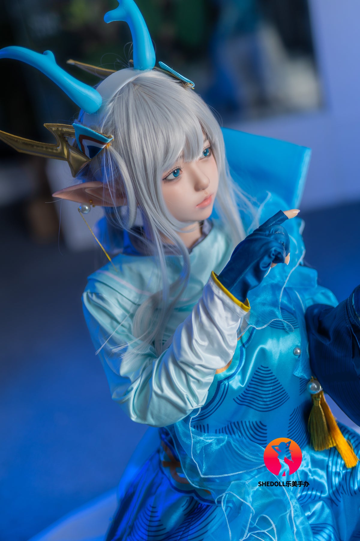 Aileen bambola del sesso (SHEDOLL Coppa D da 148 cm #SH087 2.0 in silicone)