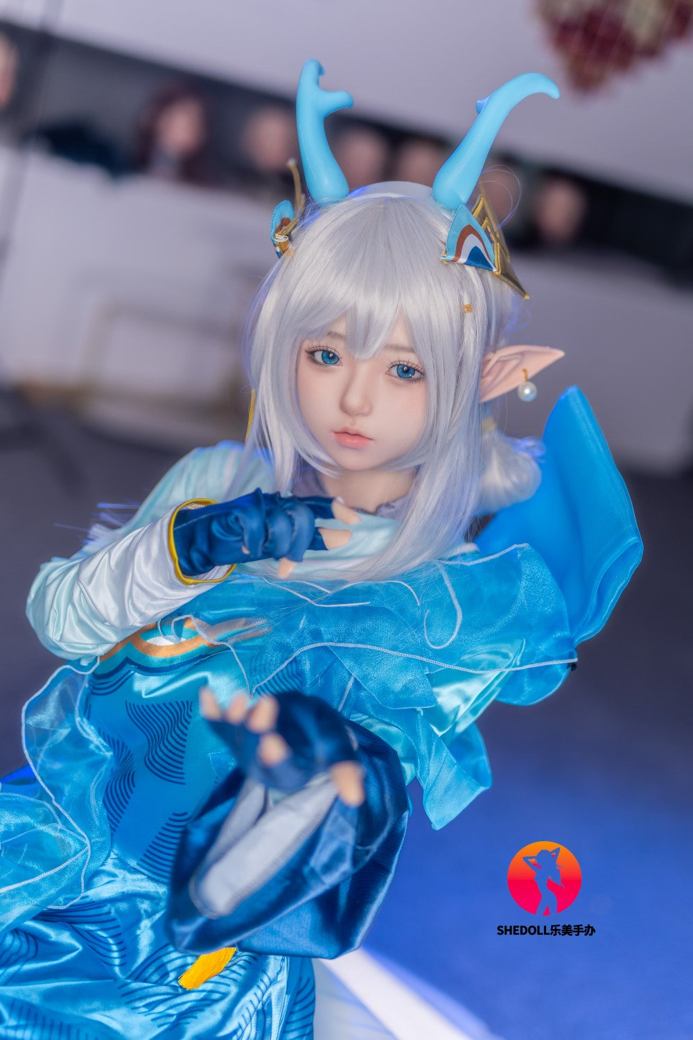 Aileen bambola del sesso (SHEDOLL Coppa D da 148 cm #SH087 2.0 in silicone)