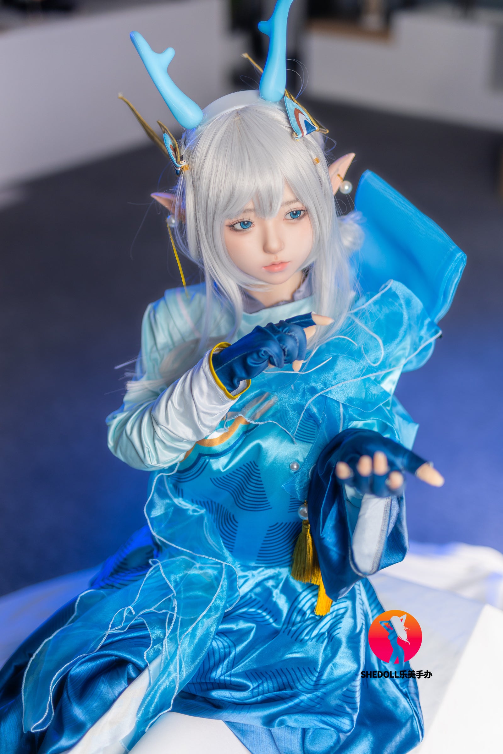 Aileen bambola del sesso (SHEDOLL Coppa D da 148 cm #SH087 2.0 in silicone)