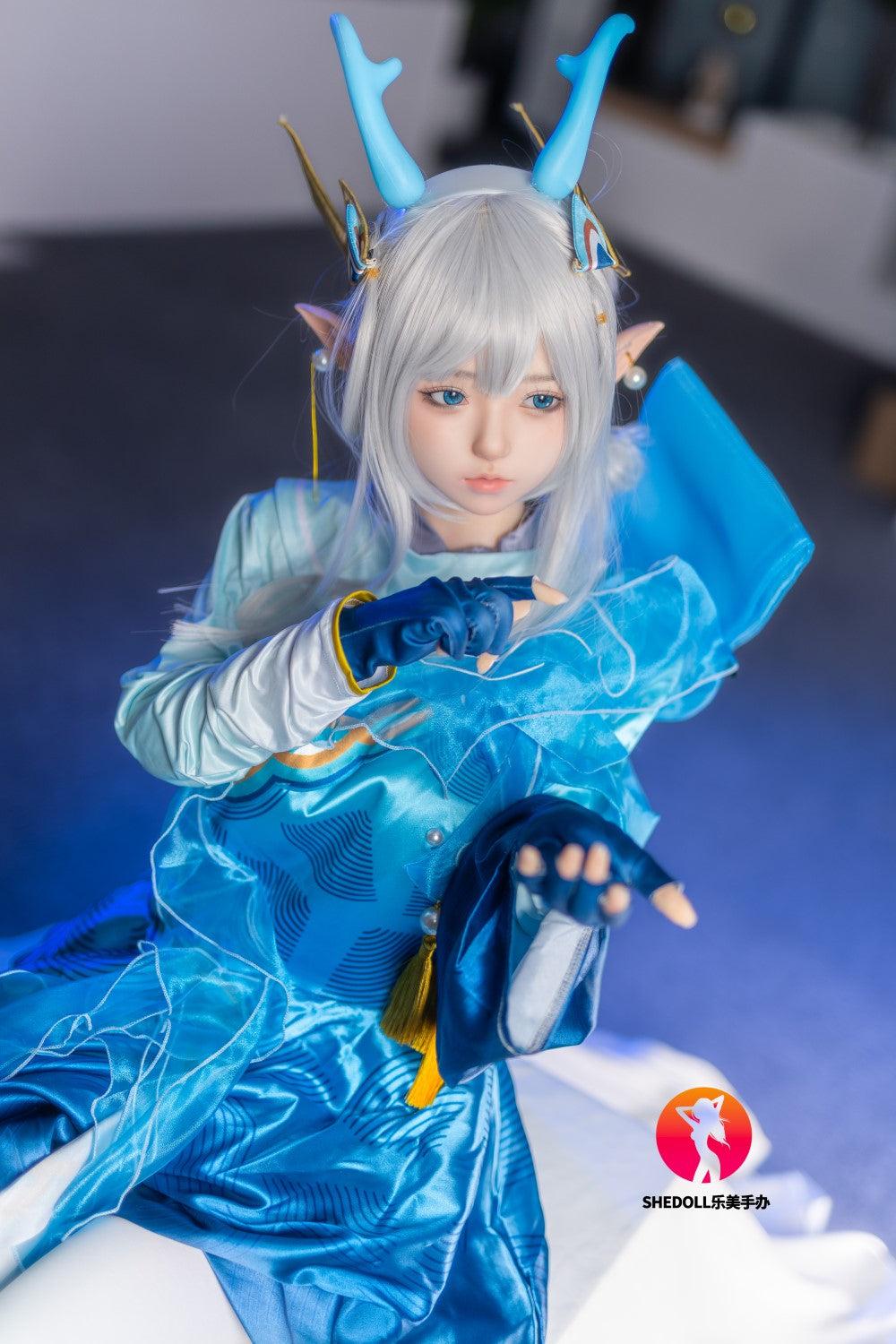 Aileen bambola del sesso (SHEDOLL Coppa D da 148 cm #SH087 2.0 in silicone)