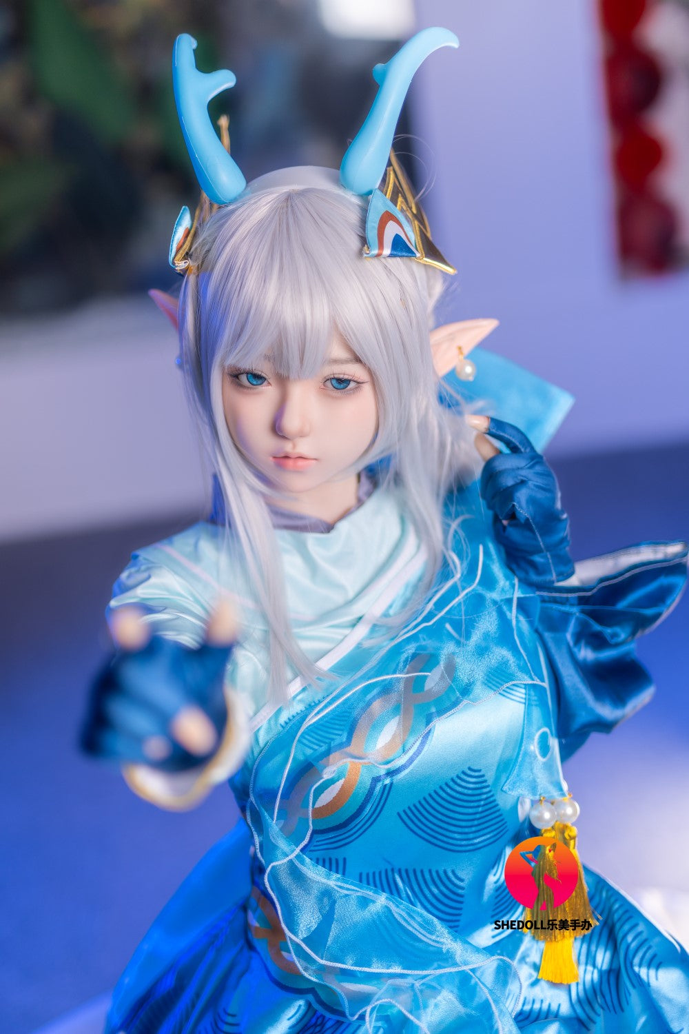 Aileen bambola del sesso (SHEDOLL Coppa D da 148 cm #SH087 2.0 in silicone)