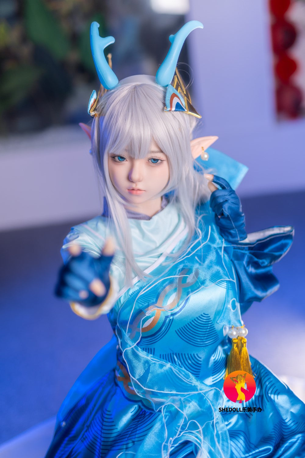 Aileen bambola del sesso (SHEDOLL Coppa D da 148 cm #SH087 2.0 in silicone)