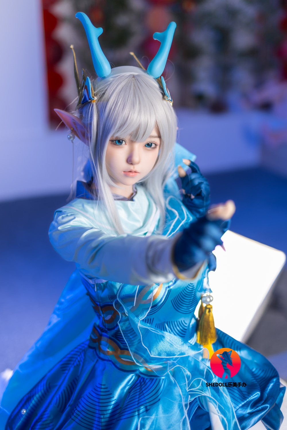 Aileen bambola del sesso (SHEDOLL Coppa D da 148 cm #SH087 2.0 in silicone)