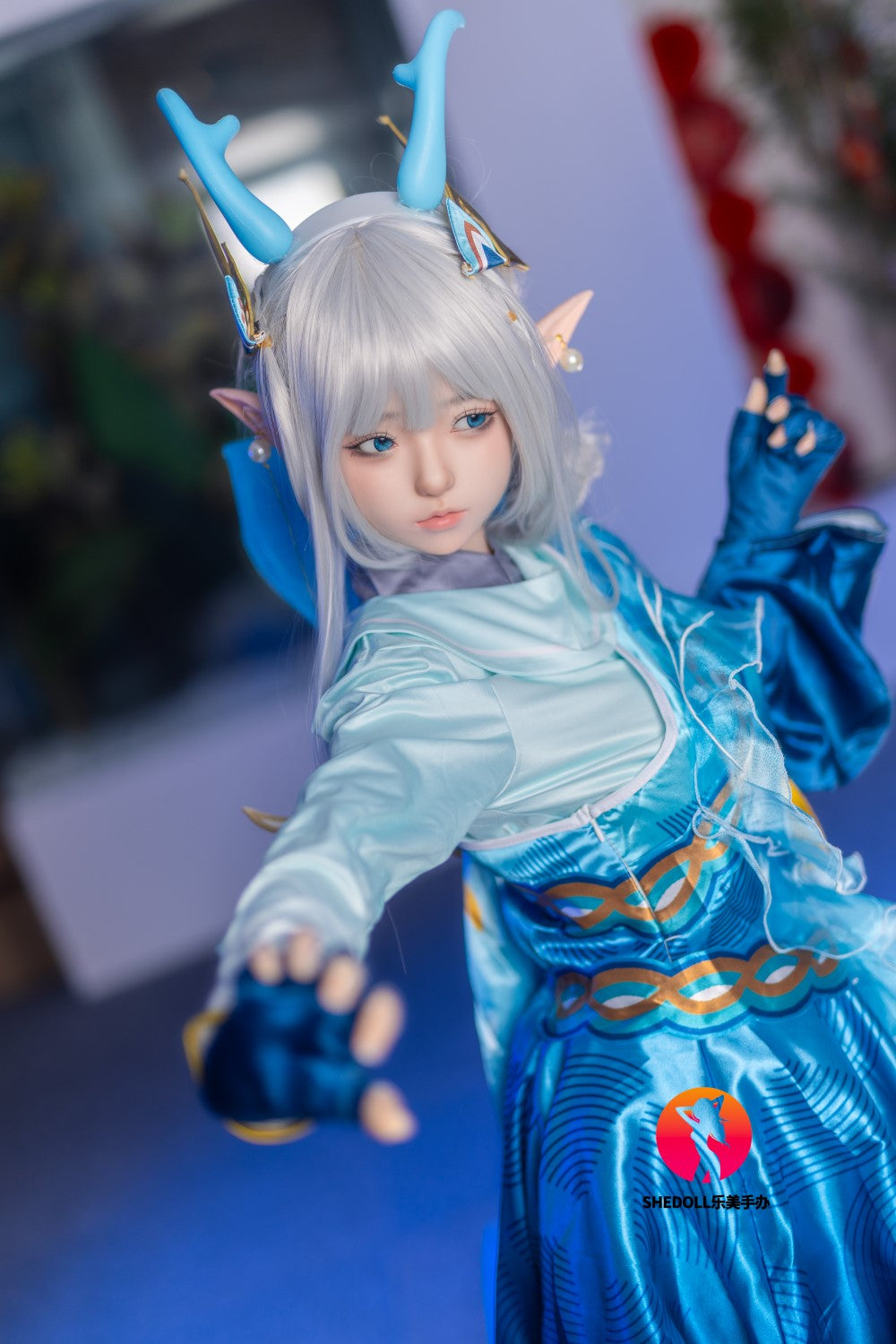 Aileen bambola del sesso (SHEDOLL Coppa D da 148 cm #SH087 2.0 in silicone)